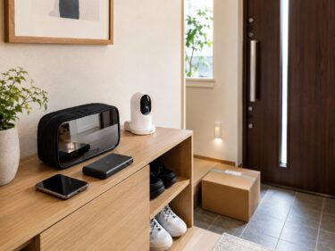 置き配の盗難対策｜宅配ボックスや玄関まわりを見守る小型カメラ活用法